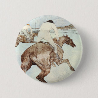 Lautrec_The_Jockey Ronde Button 5,7 Cm