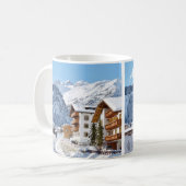 L'Autriche, obsédé AM Arlberg - tasse de souvenir (Devant gauche)