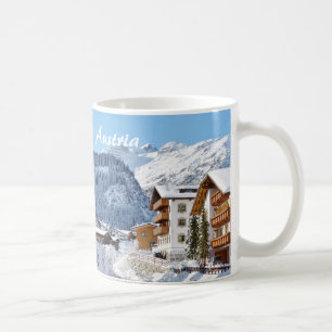 L'Autriche, obsédé AM Arlberg - tasse de souvenir