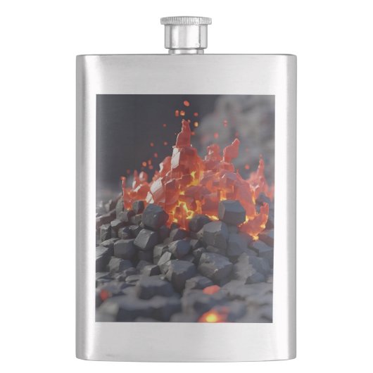 Lava Blocks Flacon (Voorkant)