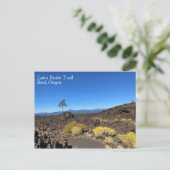 Lava Butte Trail, Oregon Briefkaart (Staand voorkant)