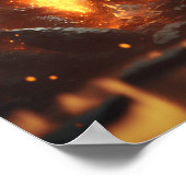 Lava Dragon Poster (Hoek)