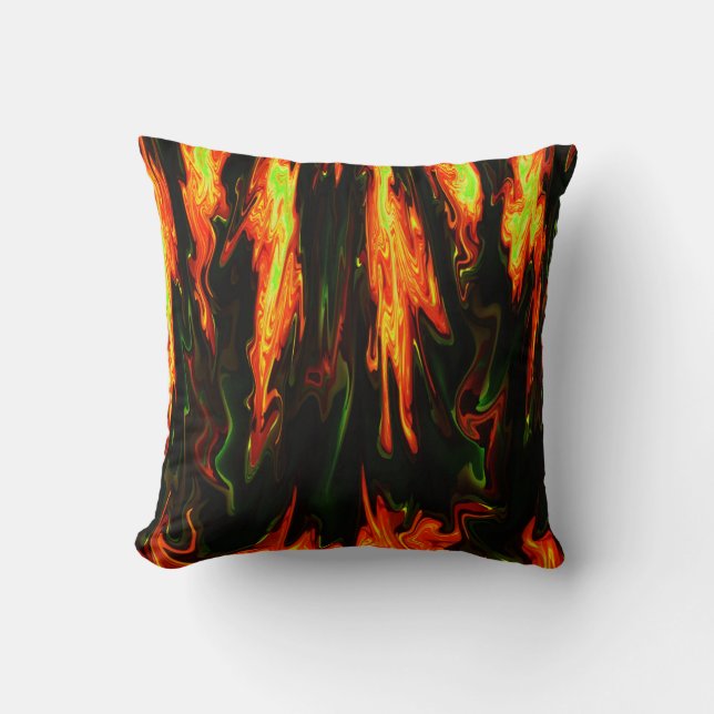 Lava Flames... Kussen (Voorkant)