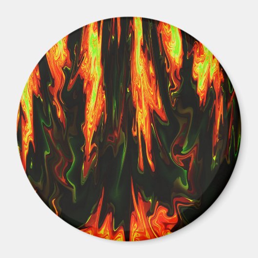 Lava Flames.... Magneet (Voorkant)