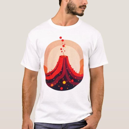 Lava Flow T-shirt (Voorkant)