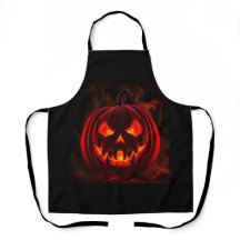 Lava Glow Pompoen Halloween Schort