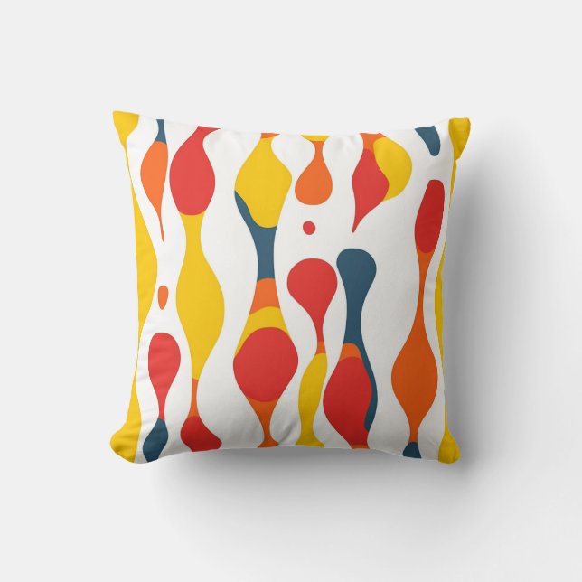 Lava Groove Kussen (Voorkant)