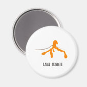 Lava Junkie (General) Magnet (Recto/Verso)