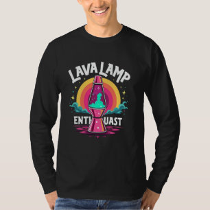 Lava Lamp Retro Esthetiek Psychedelische Groovy Sf T-shirt