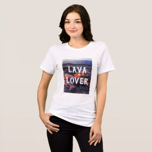 Lava Liefhebber - Vulkanische Geologie Tri-Blend Shirt