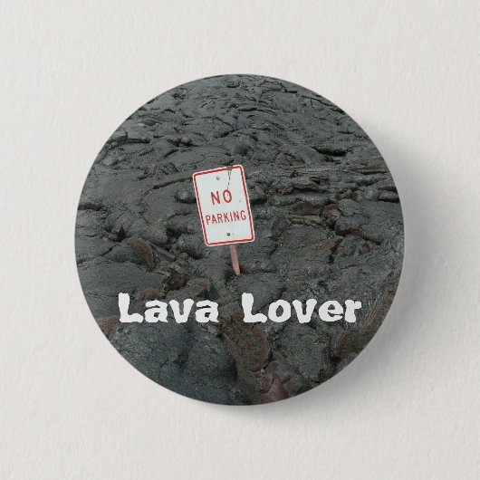 Lava Lover Button (Voorkant)