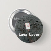Lava Lover Button (Voorkant /achterkant)