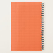 Lava Lush Orange Knit Fast, Die Warm Planner (Dos)