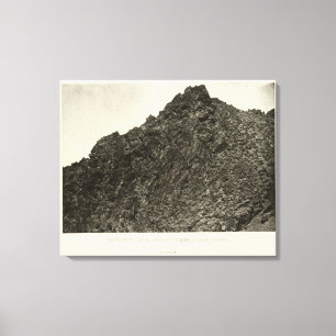 Lava, Meadow Creek Canyon, Nevada Canvas Afdruk