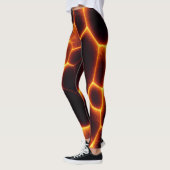 Lava Motif Leggings (Gauche)