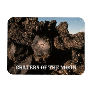 Lava Rock Formations, Craters of the Moon Park Magneet