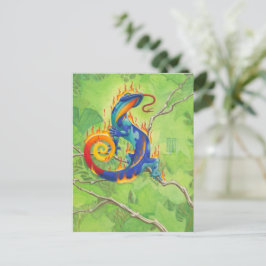 Lava Salamander Briefkaart