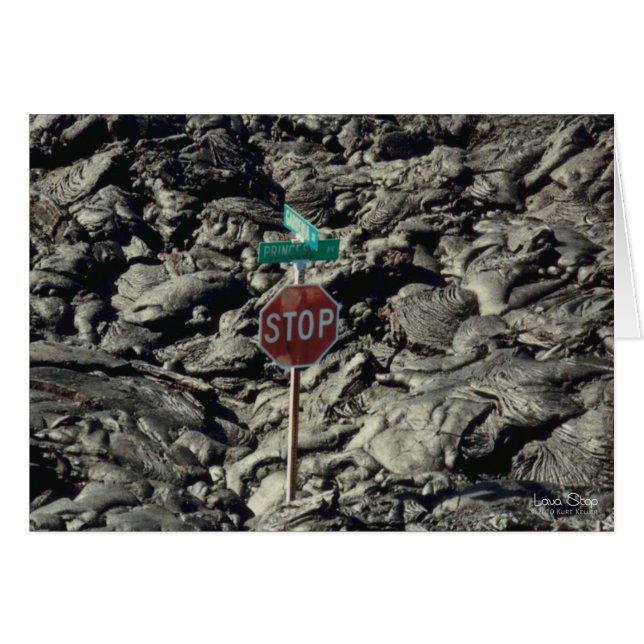 Lava Stop Photo (Voorkant Horizontaal)