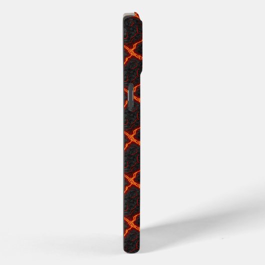 Lava Stroom Naadloos Patroon Case-Mate iPhone Case (Achterkant / Rechts)