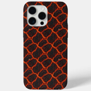 Lava Stroom Naadloos Patroon iPhone 15 Pro Max Hoesje