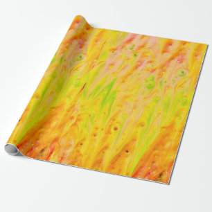 Lava Swirl Wrapping Paper Cadeaupapier