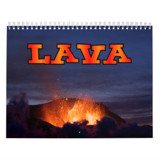 Lava Volcano Wall Agenda Kalender