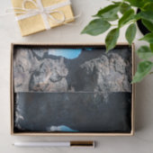 Lava window at Dimmuborgir, Myvatn area - Iceland Tissuepapier (Geschenk)