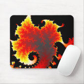 Lava-Zee - Fractal Mousepad Muismat (Met muis)