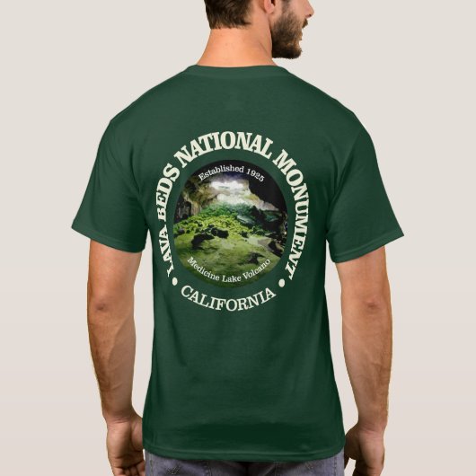 Lavabedden (NM) T-shirt (Achterkant)
