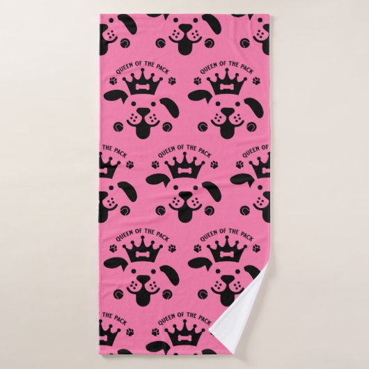 Lavage à thème de chien (Serviette de bain)