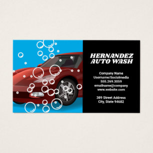 Lavage automatique de voiture   Voiture rouge