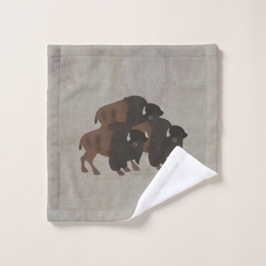 Lavage de bison (Gant de toilette)