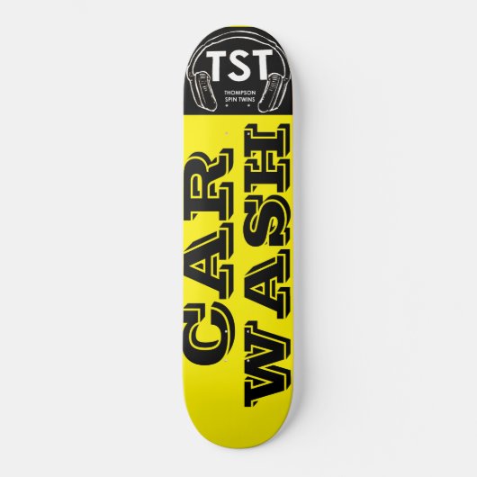 Lavage de voiture Skateboard (Recto)