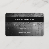 Lavage en métal par carte de crédit  (Dos)