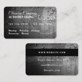 Lavage en métal par carte de crédit  (Devant / Derrière)