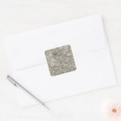 Laval Vierkante Sticker (Envelop)