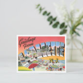 Lavallette, New Jersey  Big Letters Briefkaart (Staand voorkant)