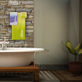 Lavande à dégradé jaune Nom abstrait