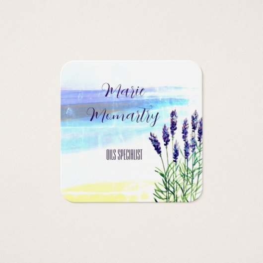 Lavande aquarelle (Devant)