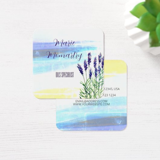 Lavande aquarelle (Bureau)