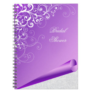 Lavande chic et carnet de coutume de Flourish de