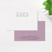 Lavande Chic Moderne Porte Bijoux Cartes d'Afficha (Bureau)