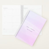 Lavande Chic Simple Lavande Aquarelle Laver Planne (Devant avec enveloppe)