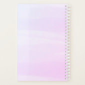 Lavande Chic Simple Lavande Aquarelle Laver Planne (Dos)