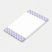 Lavande cosmique/bloc-notes pourpre de post-it de (Incliné)