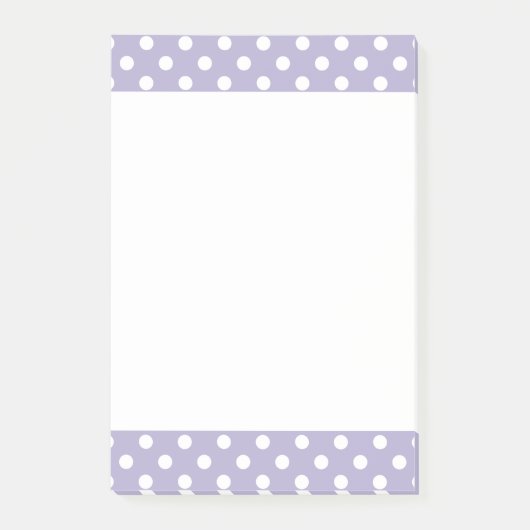 Lavande cosmique/bloc-notes pourpre de post-it de (Devant)