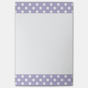 Lavande cosmique/bloc-notes pourpre de post-it de