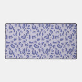 Lavande de Motif de léopard pourpre (Recto)