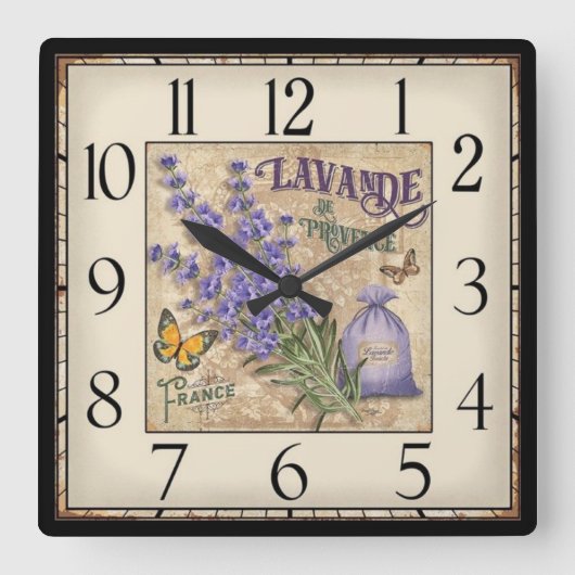 Lavande De Provence Klok (Voorkant)