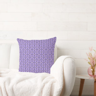 Lavande décorative moderne et Coussin noir